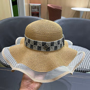 LOEWE 26S WIDE BRIM STRAW SUN HAT STYLE 052