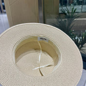 CELINE 26S STRAW BOATER HAT STYLE 140