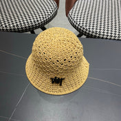 DIOR 26S CROCHET STRAW BUCKET HAT STYLE 217