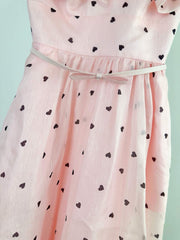 ZIMMERMANN HEART-PRINT KNEE-LENGTH DRESS 270169