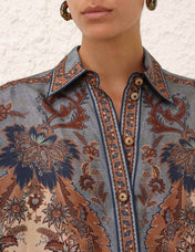 LONG-SLEEVE PRINTED SHIRT