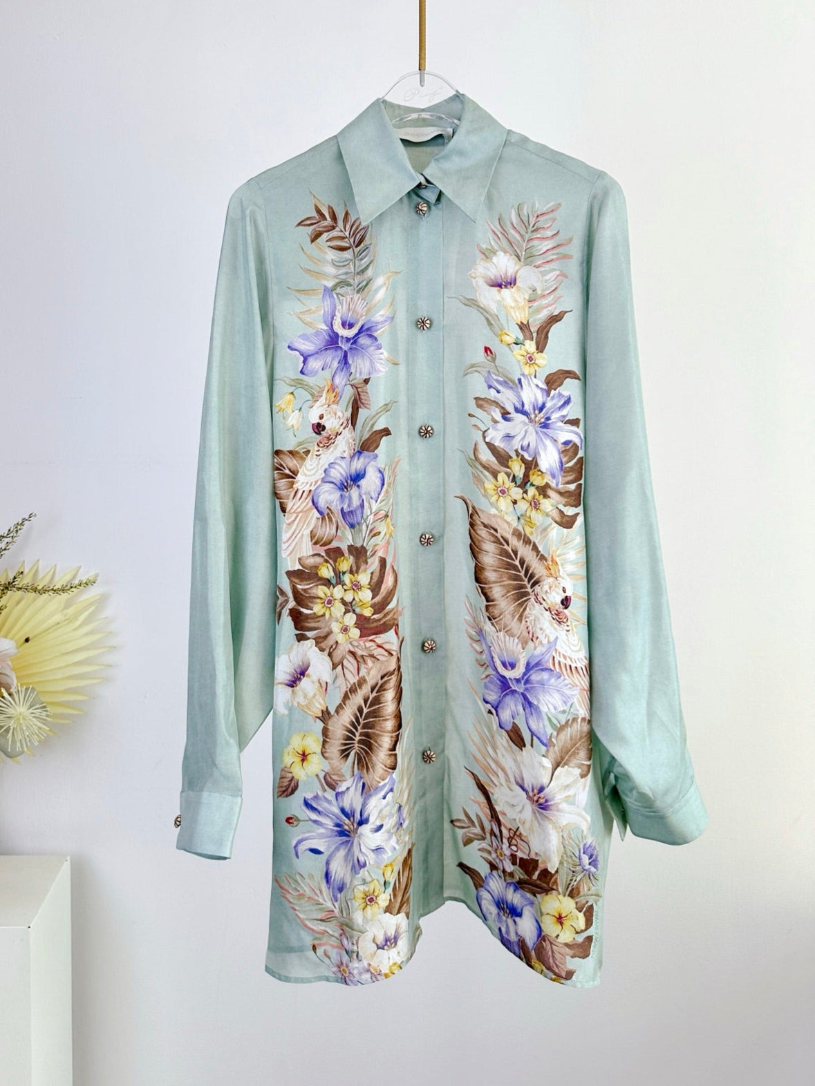 ZIMMERMANN LONG-SLEEVE CASUAL SHIRT 270123