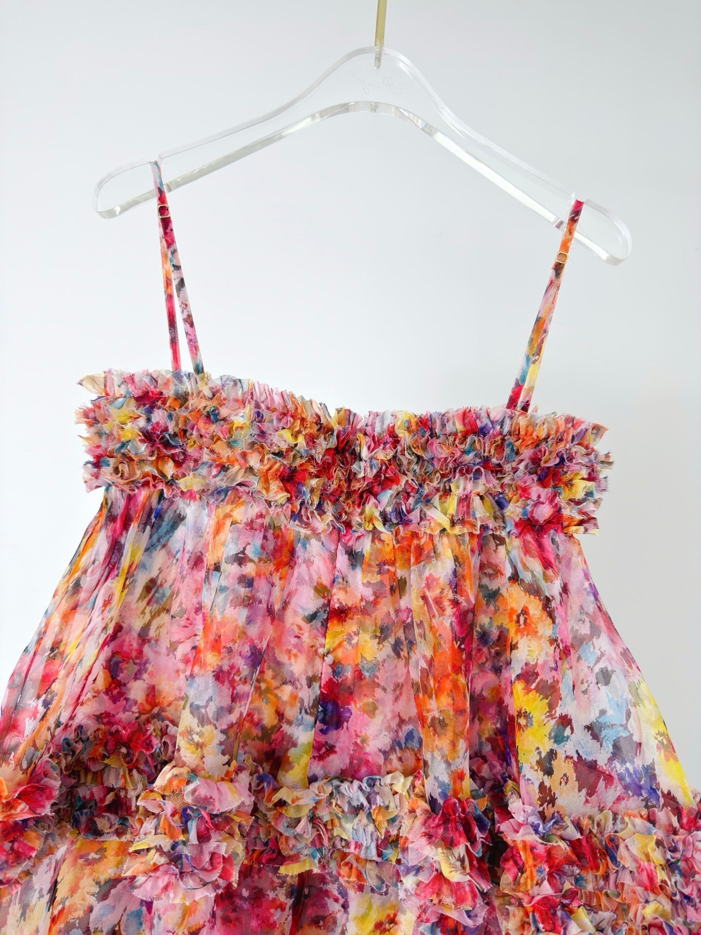 ZIMMERMANN 26S RUFFLED TIERED MAXI DRESS 301