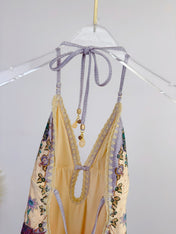 ZIMMERMANN 26S HALTER ONE-PIECE SWIMSUIT 283