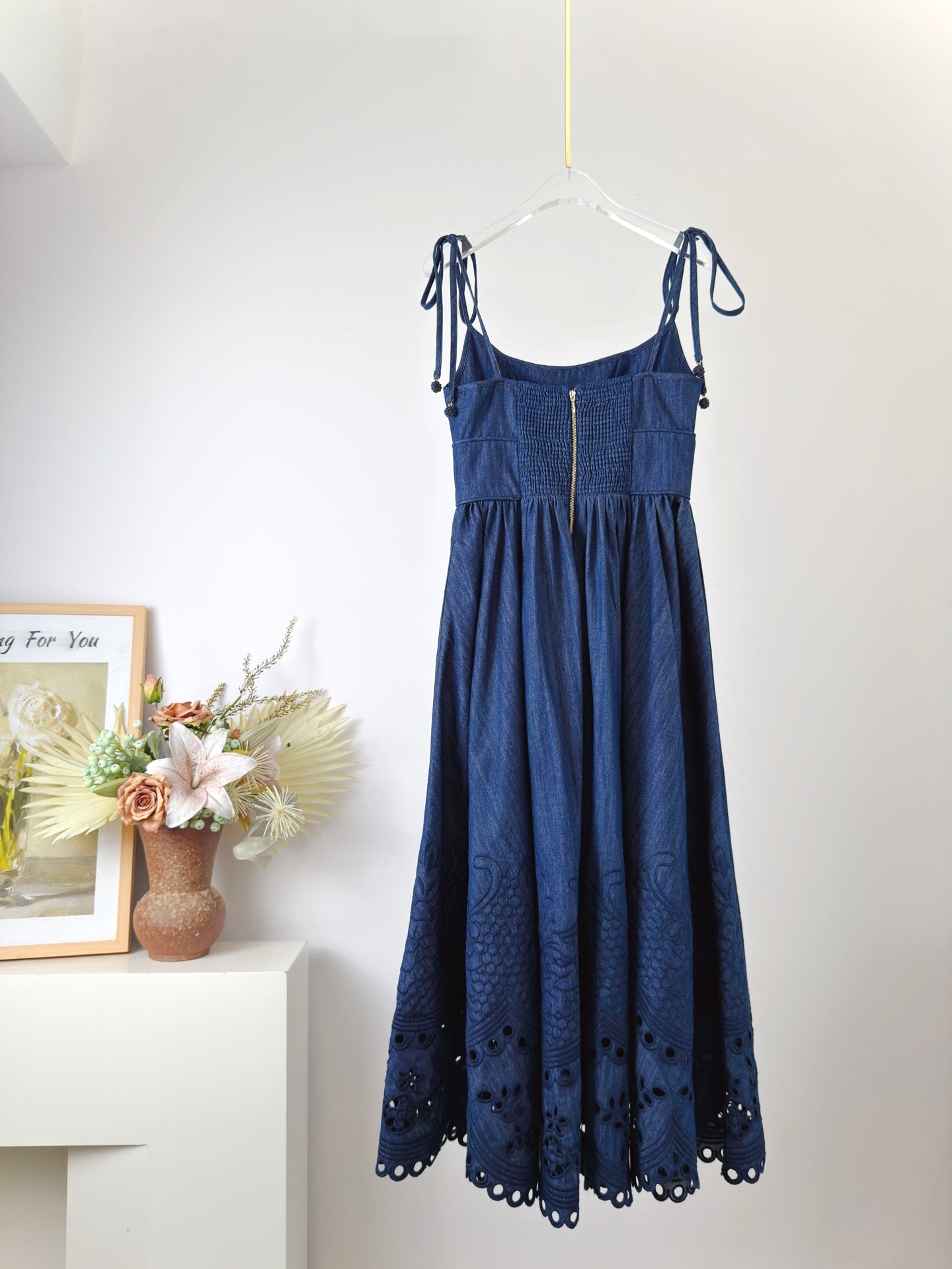 ZIMMERMANN 26S TIE-STRAP MIDI DRESS 275