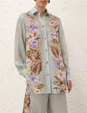 ZIMMERMANN 26S BLOUSE AND WIDE-LEG PANTS SET 248