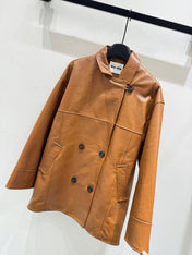 MIUMIU LEATHER JACKET STYLE 845