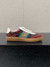 GG & ADIDAS SNEAKER BROWN FABRIC