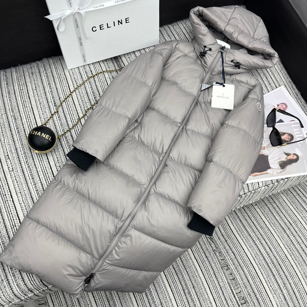 MONCLER 25S LONG HOODED COAT 254