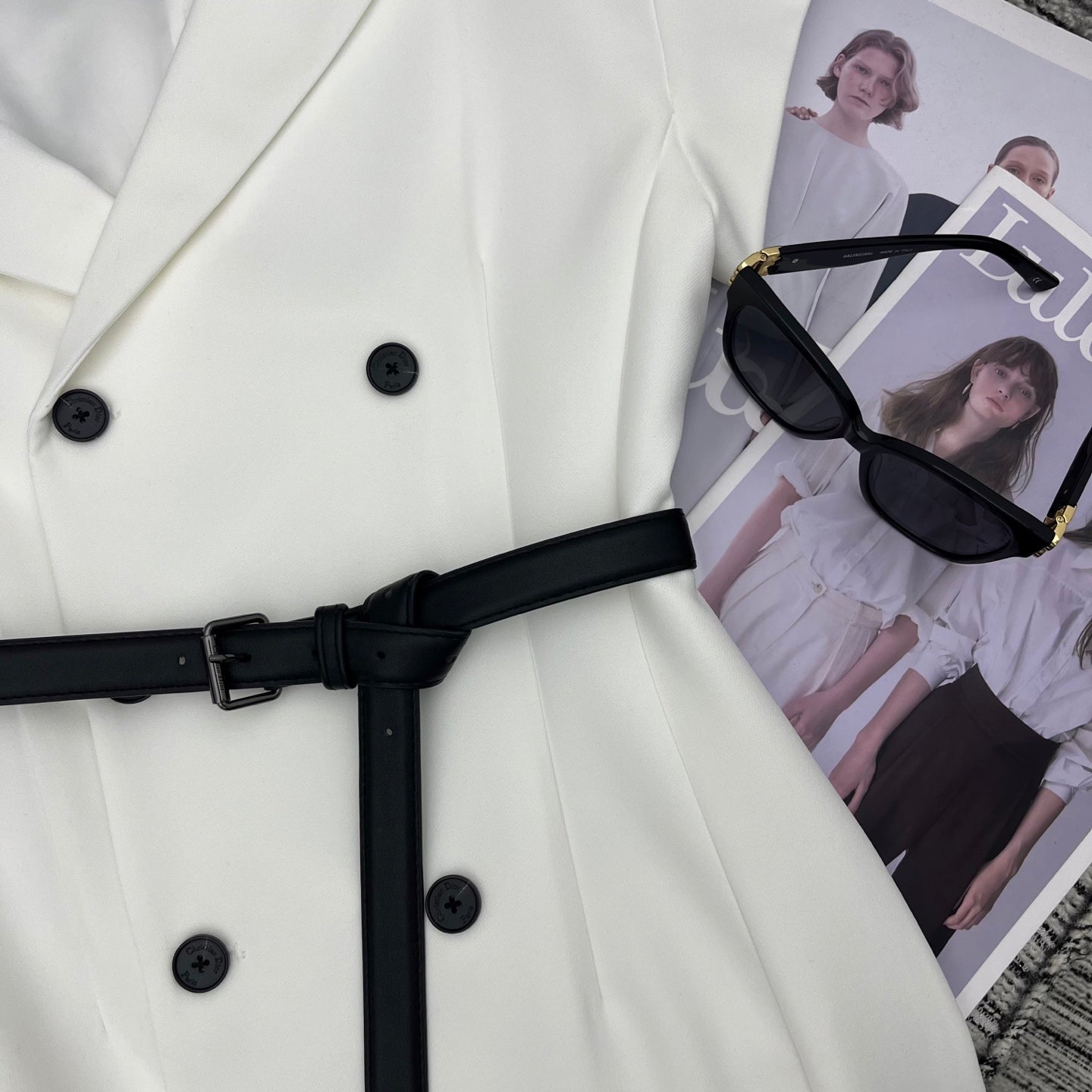 DIOR 25S LONG BLAZER DRESS 808