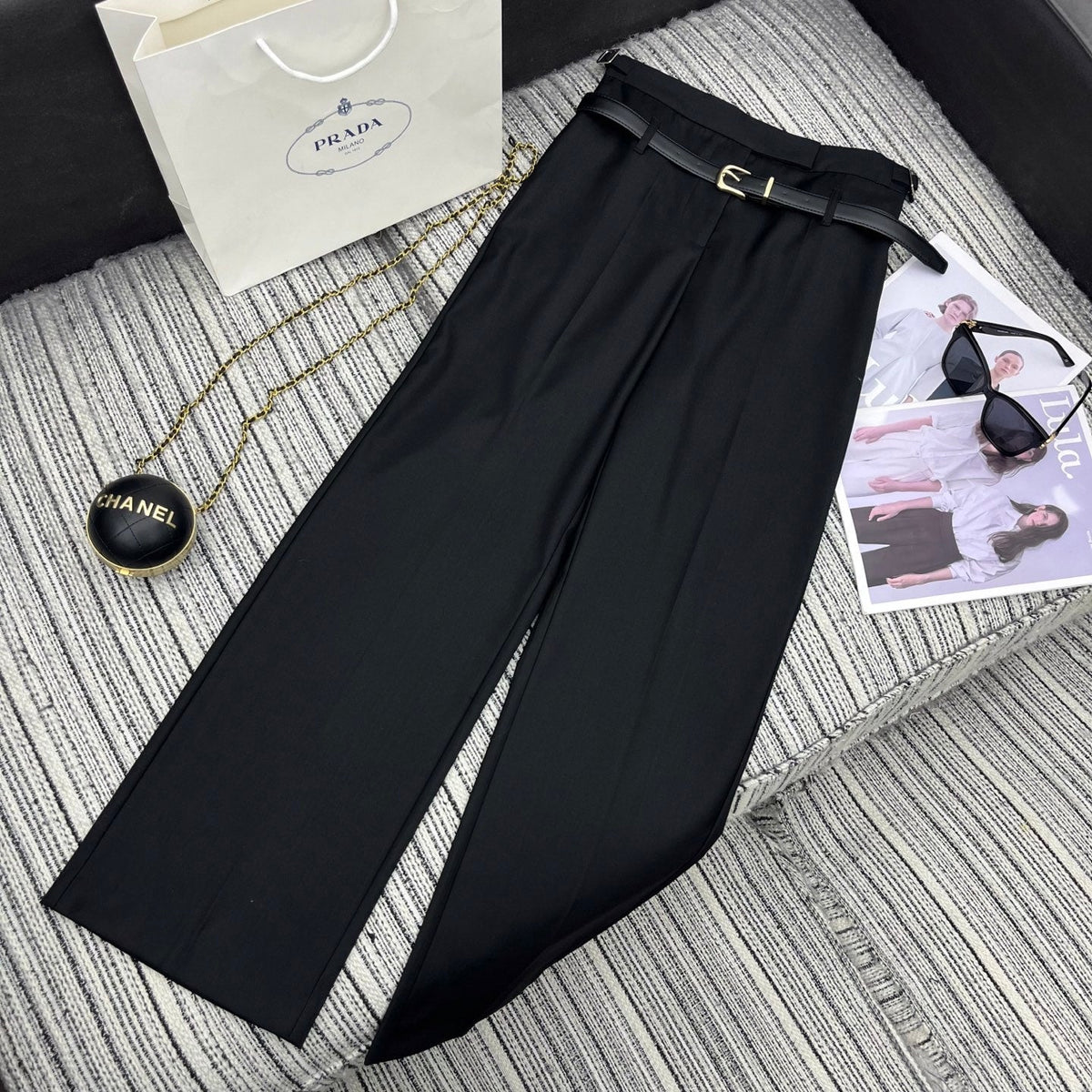 PRADA 25S STRAIGHT-LEG DRESS PANTS 346