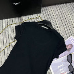 YSL T- Shirt Black 228403