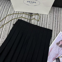 PRADA 25S PLEATED MINI SKIRT 345