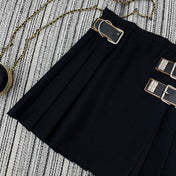 PRADA 25S PLEATED MINI SKIRT 345