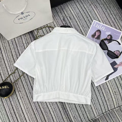PRADA 25S SHORT-SLEEVE SHIRT 343