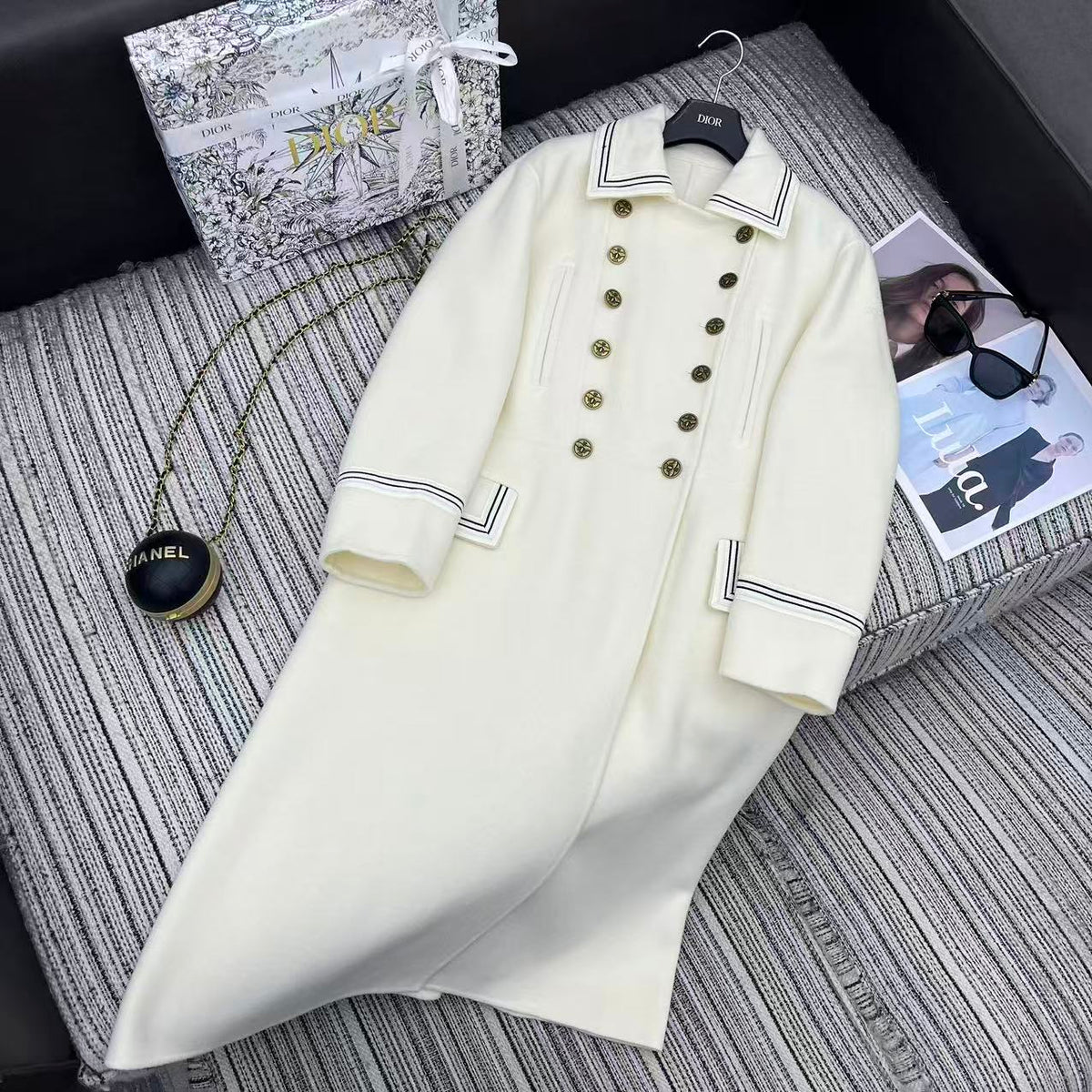 DIOR 25S REVERSIBLE LONG COAT 860