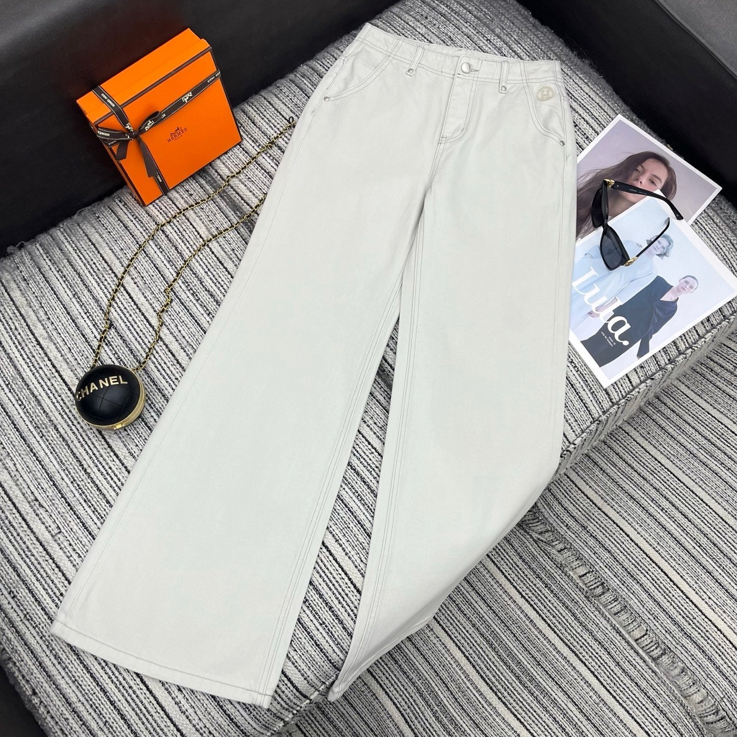 HERMES 26S FLARED JEANS 788