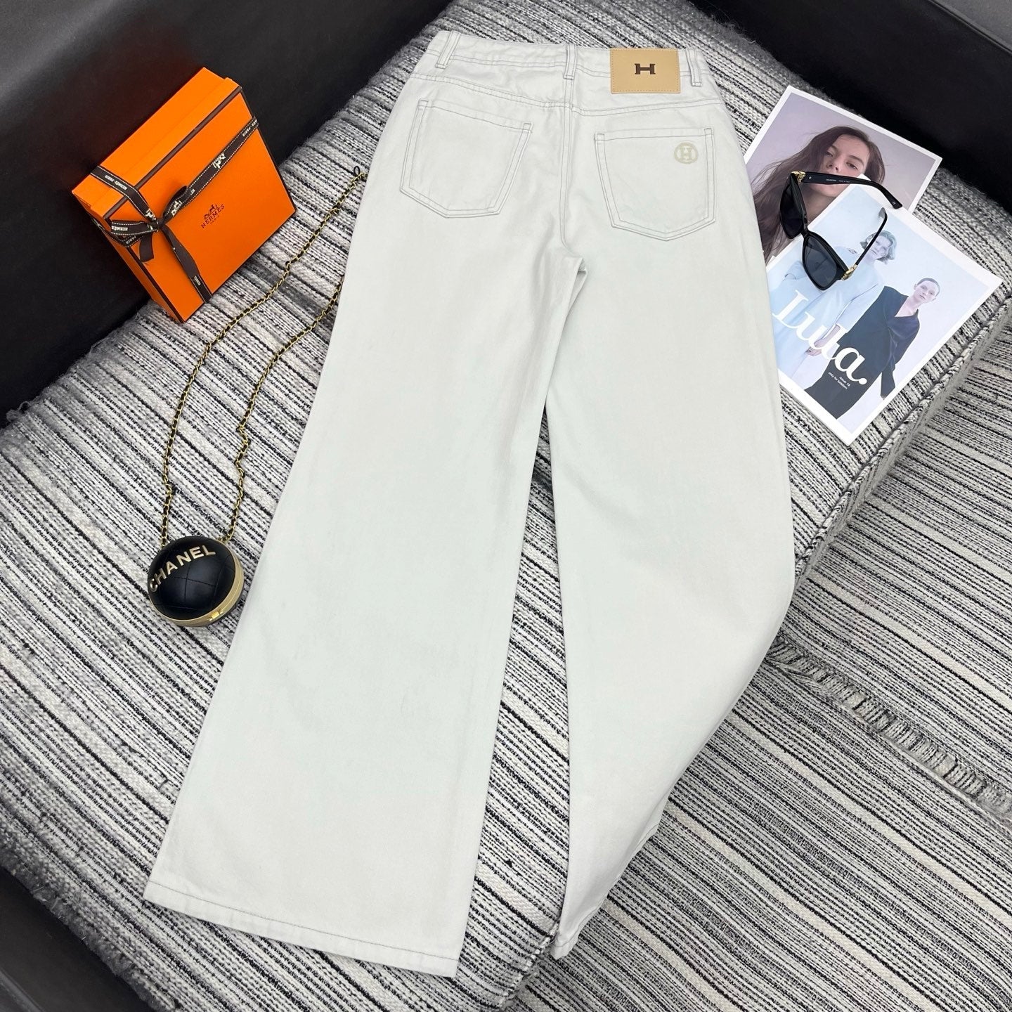 HERMES 26S FLARED JEANS 788