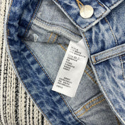 PRADA 26S WIDE-LEG DENIM SHORTS 1060