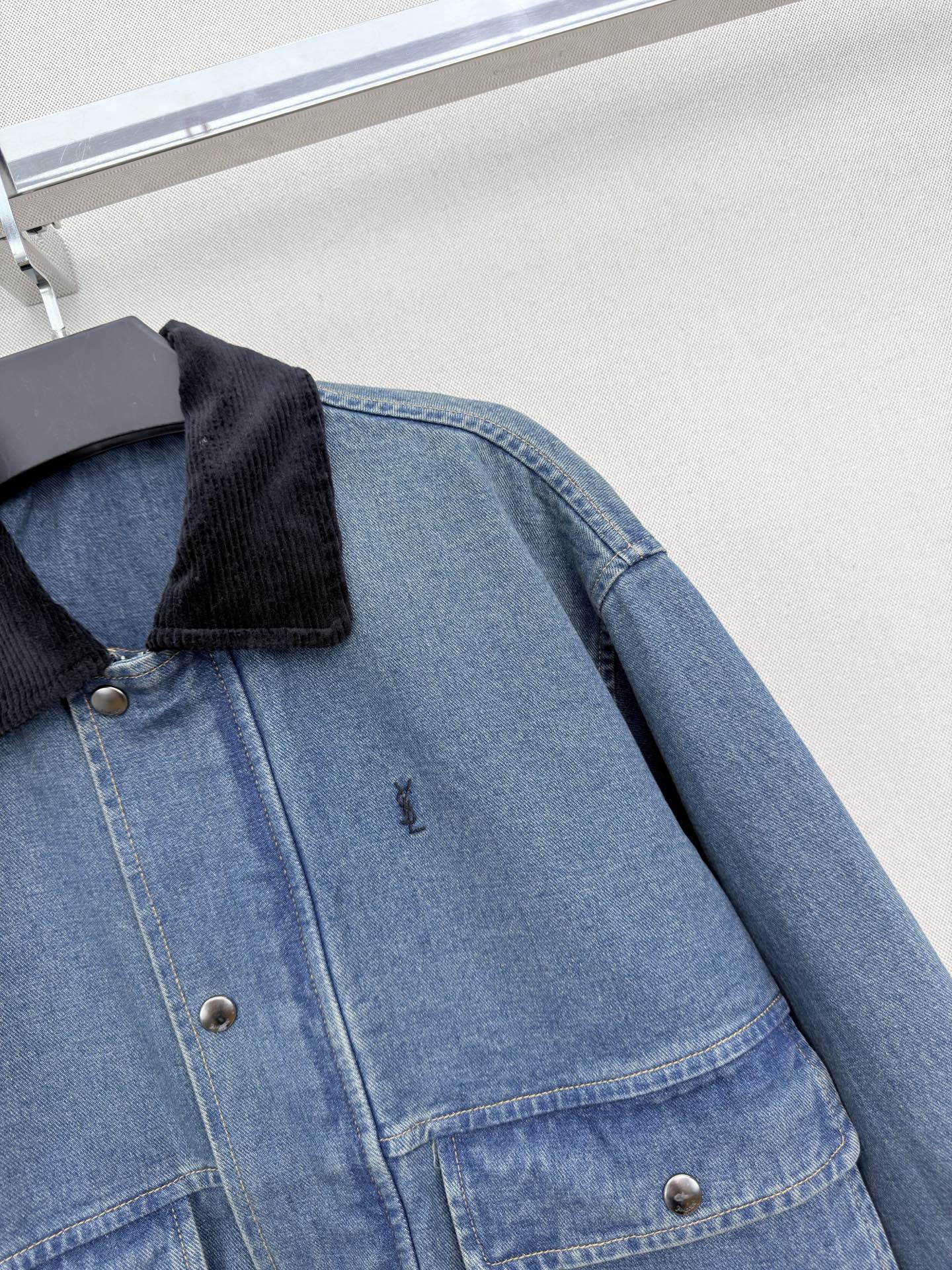 YSL 26S DENIM JACKET 457