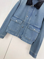 YSL 26S DENIM JACKET 457
