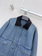 YSL 26S DENIM JACKET 457