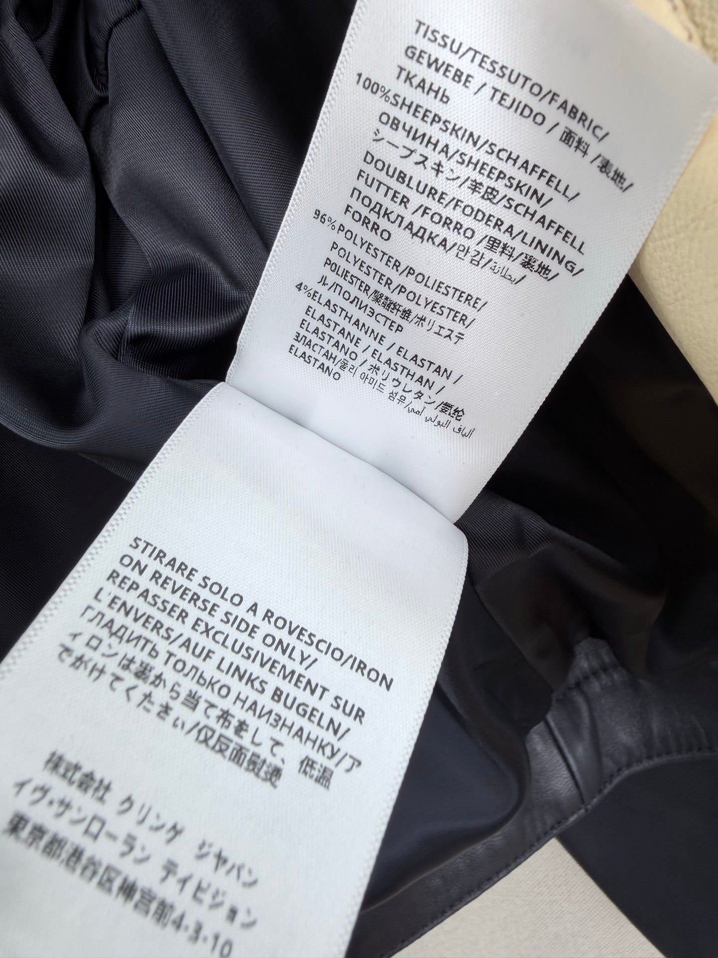 YSL 26S STAND COLLAR JACKET 431