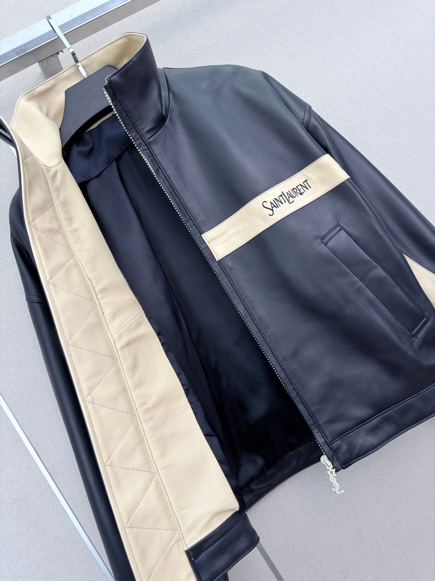YSL 26S STAND COLLAR JACKET 431