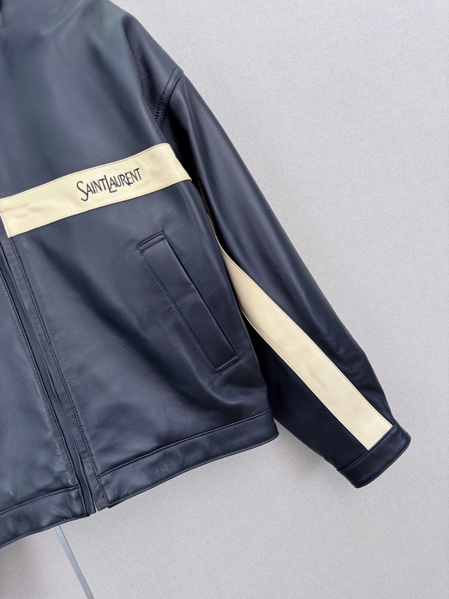 YSL 26S STAND COLLAR JACKET 431
