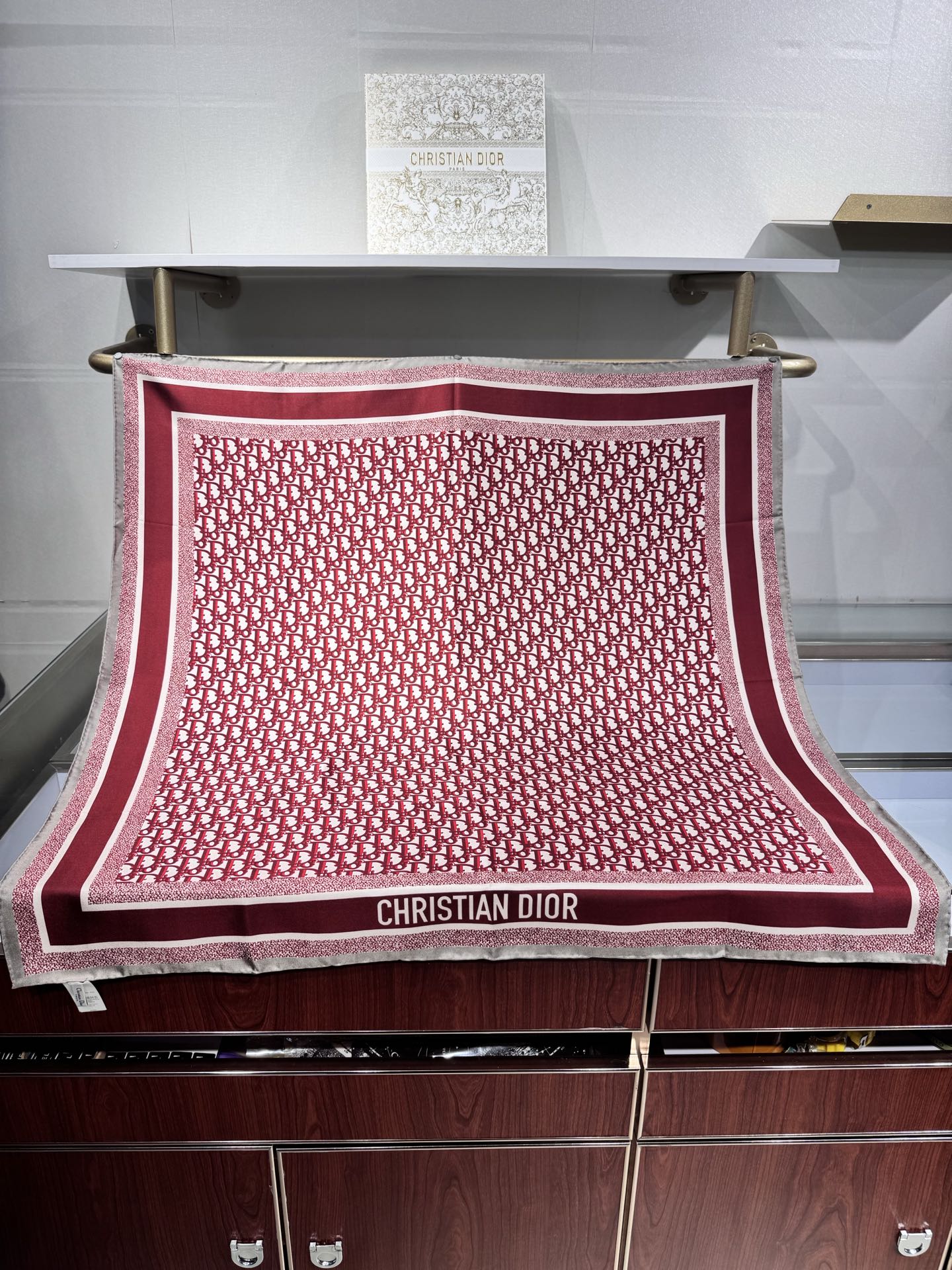 DIOR SCARF 90 CM IN SILK 726515