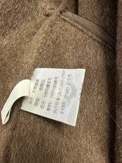MAXMARA 26S FUR-TRIMMED WOOL JACKET 248