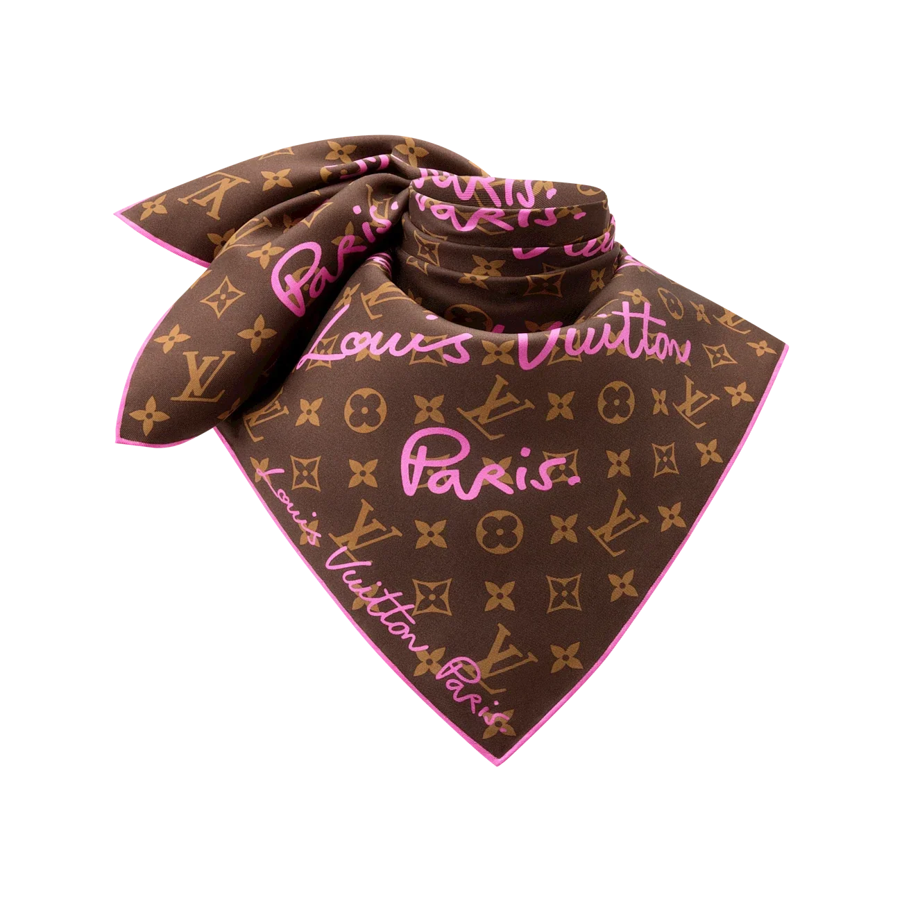 LV 26S SCARF 90 IN SILK 315071