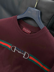 GUCCI 26S SHORT-SLEEVE CREWNECK T-SHIRT 455