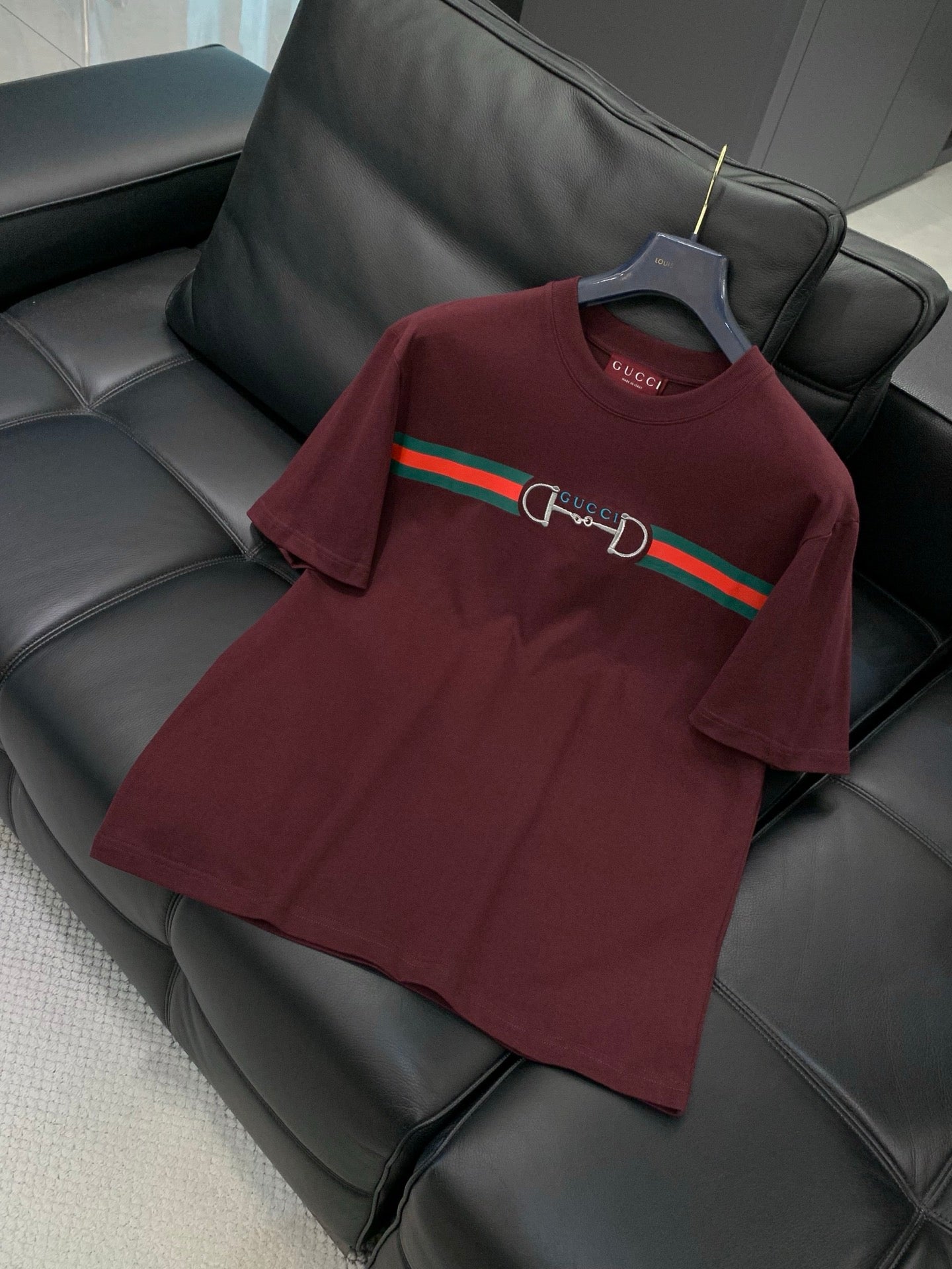 GUCCI 26S SHORT-SLEEVE CREWNECK T-SHIRT 455