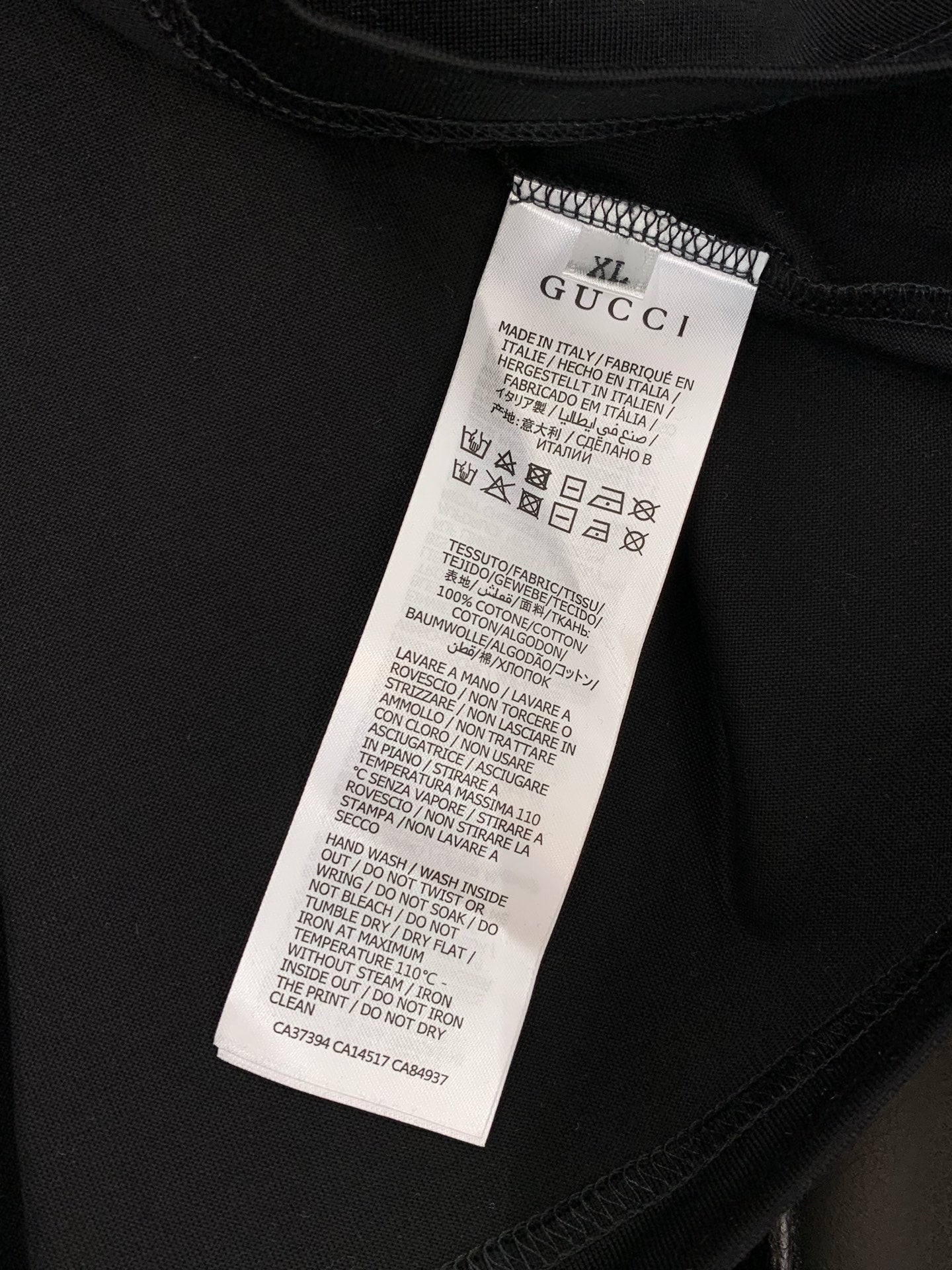 GUCCI 26S SHORT-SLEEVE CREWNECK T-SHIRT 453