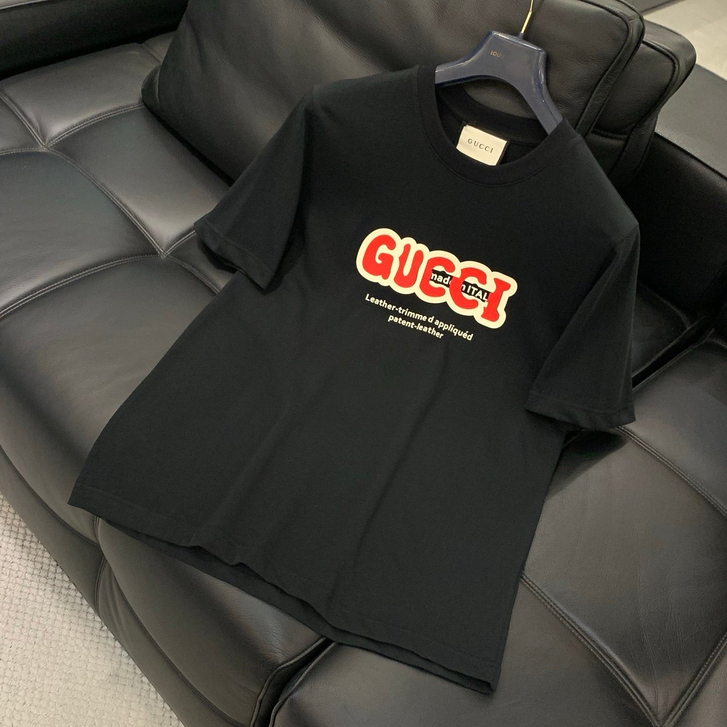 GUCCI 26S SHORT-SLEEVE CREWNECK T-SHIRT 410
