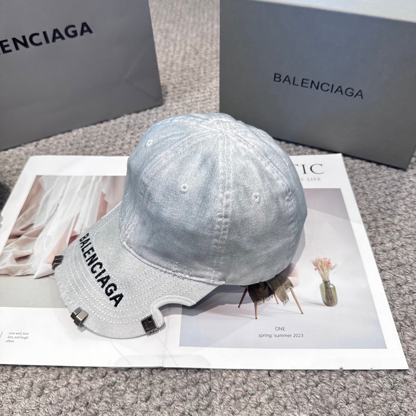 BALENCIAGA 26S BASEBALL CAP STYLE 20