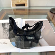 DIOR 26S MONOGRAM SHIELD SUN VISOR STYLE 238