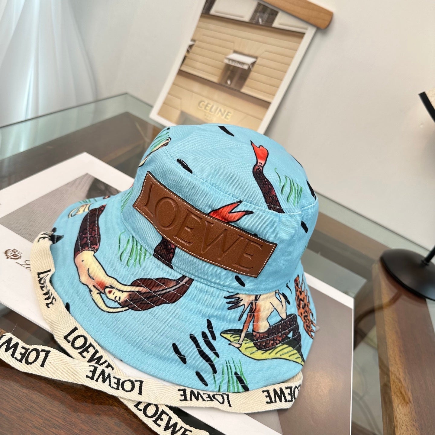 LOEWE 26S COTTON BUCKET HAT STYLE 109