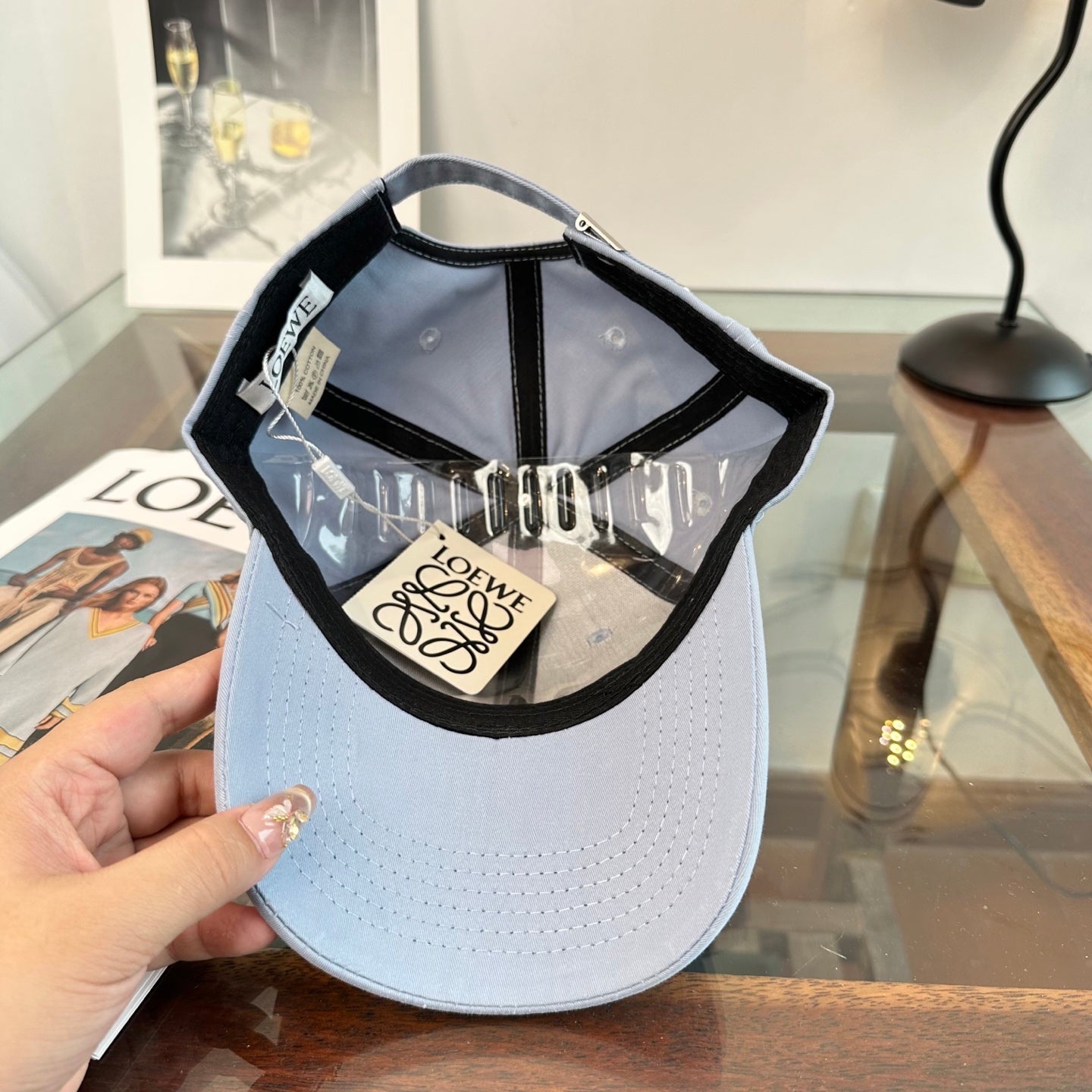 LOEWE 26S BASEBALL CAP STYLE 083