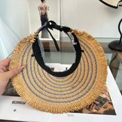 LOEWE 26S RAFFIA SUN VISOR  STYLE 261