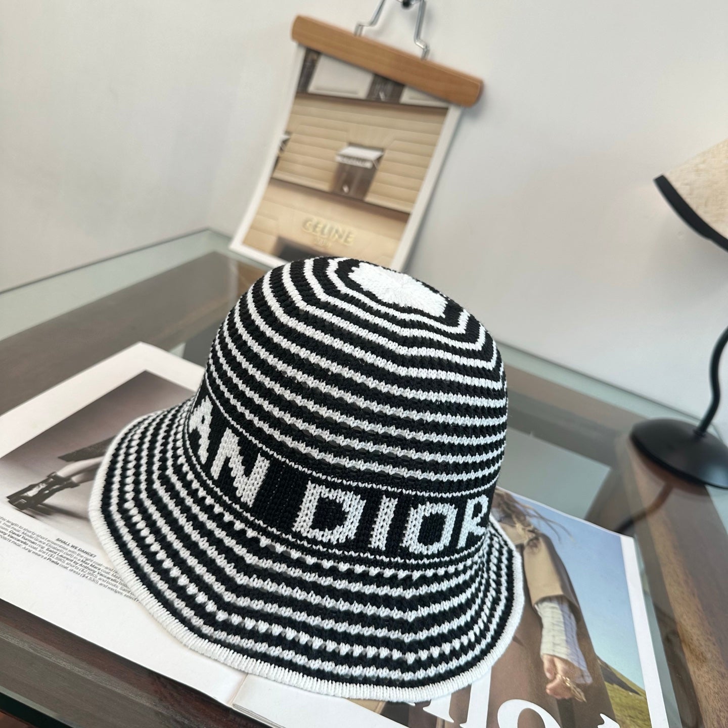 DIOR 26S KNIT BUCKET HAT STYLE 249