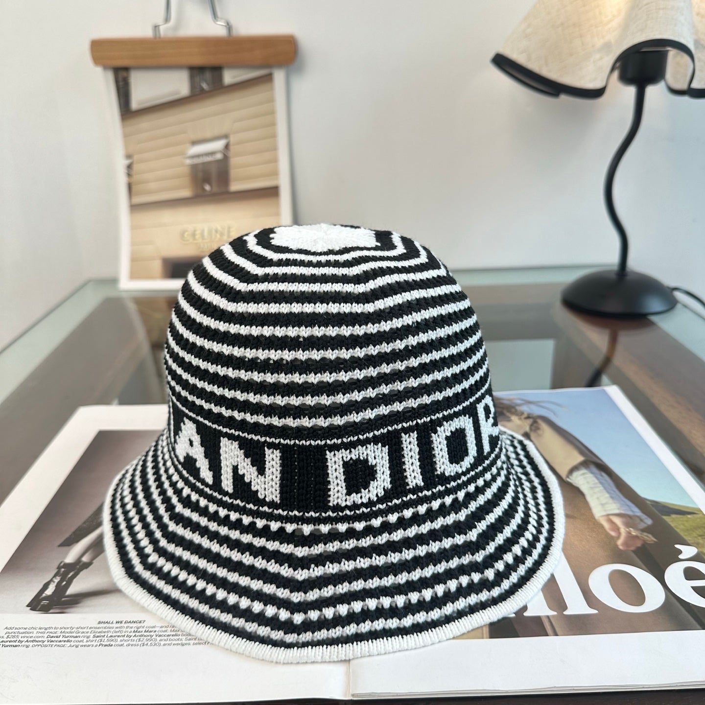 DIOR 26S KNIT BUCKET HAT STYLE 249