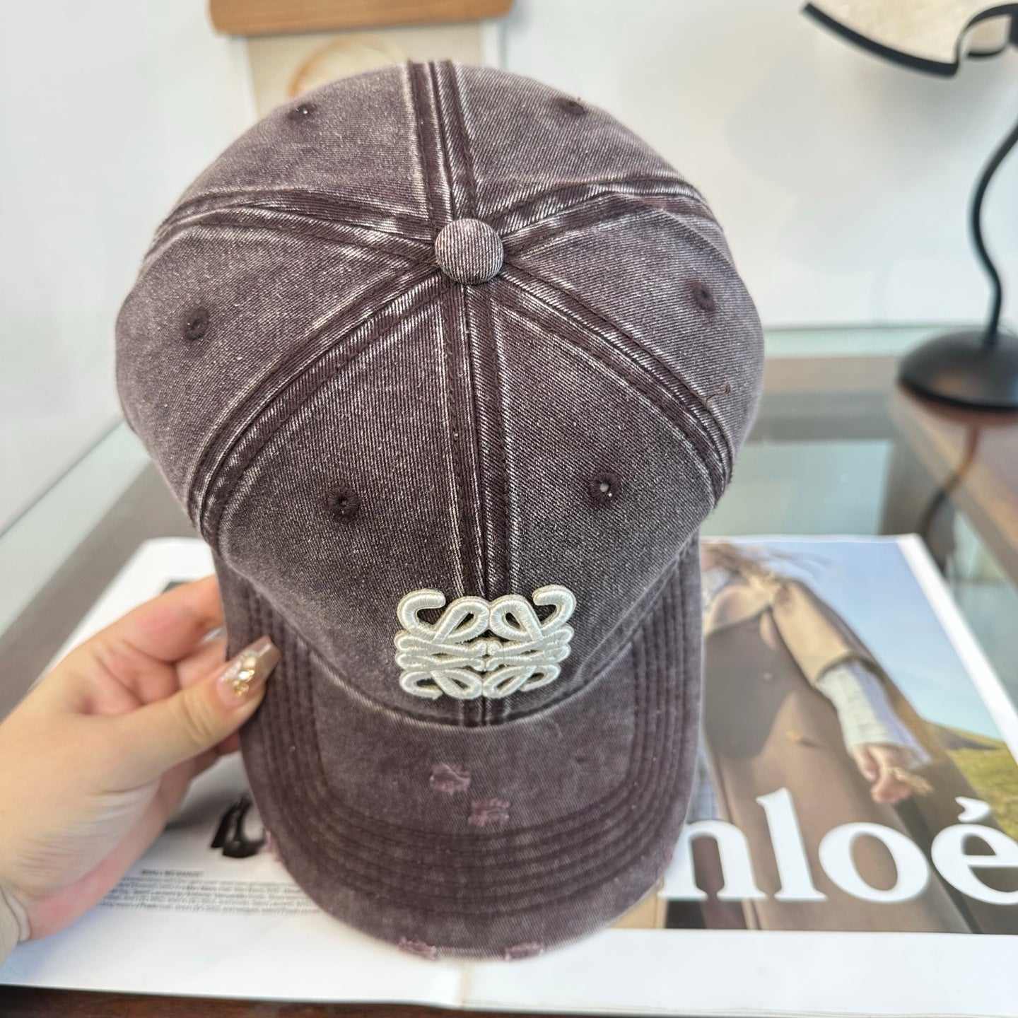 LOEWE 26S BASEBALL CAP STYLE 132