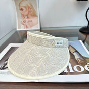 MIUMIU 26S LACE VISOR HAT 343477