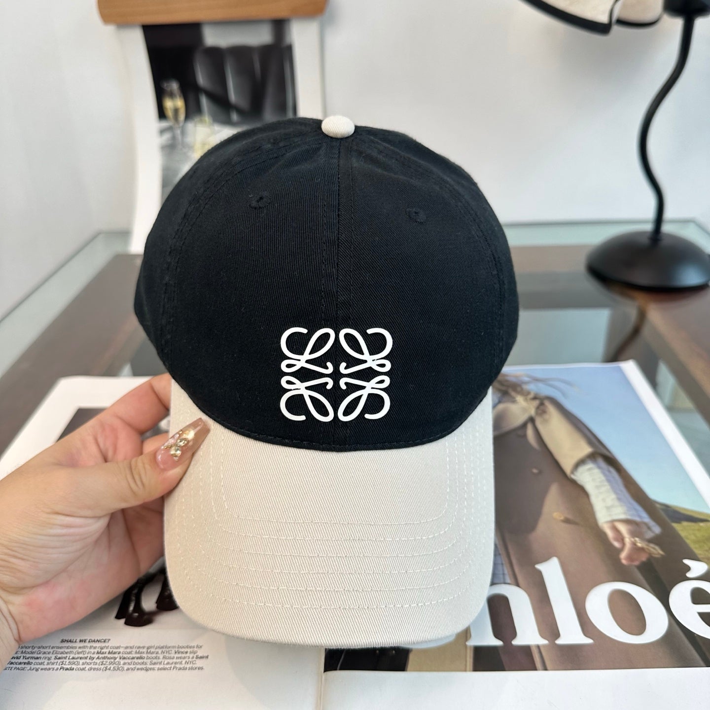 LOEWE 26S BASEBALL CAP STYLE 097