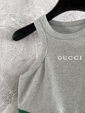 GUCCI CROPPED SLEEVELESS TOP STYLE 129