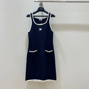 CELINE 25S LACE SPAGHETTI STRAP DRESS 0054