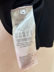 GUCCI 26S SHORT-SLEEVE KNIT CREWNECK TOP 490