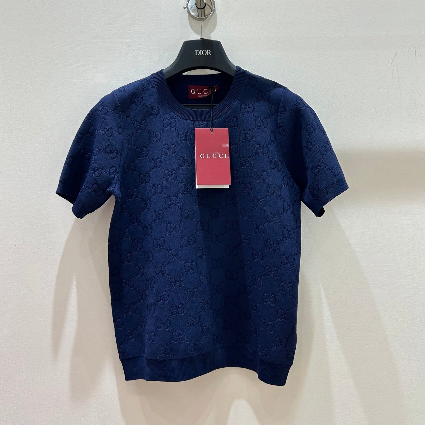 GUCCI 26S SHORT-SLEEVE KNIT T-SHIRT489